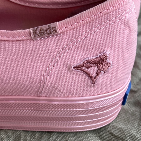 Keds Pink Platform Canvas Sneakers - Picture 2 of 9